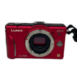 Panasonic Lumix DMC-GF2 Pink Digital Camera Body & Battery Tested READ