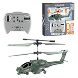 922 2.5 Channel Apache RC Combat Helicopter With Gyroscope Remote Control