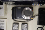 Panasonic TZ4 Lumix | parts only | digital camera | 3 battery & charger bundle
