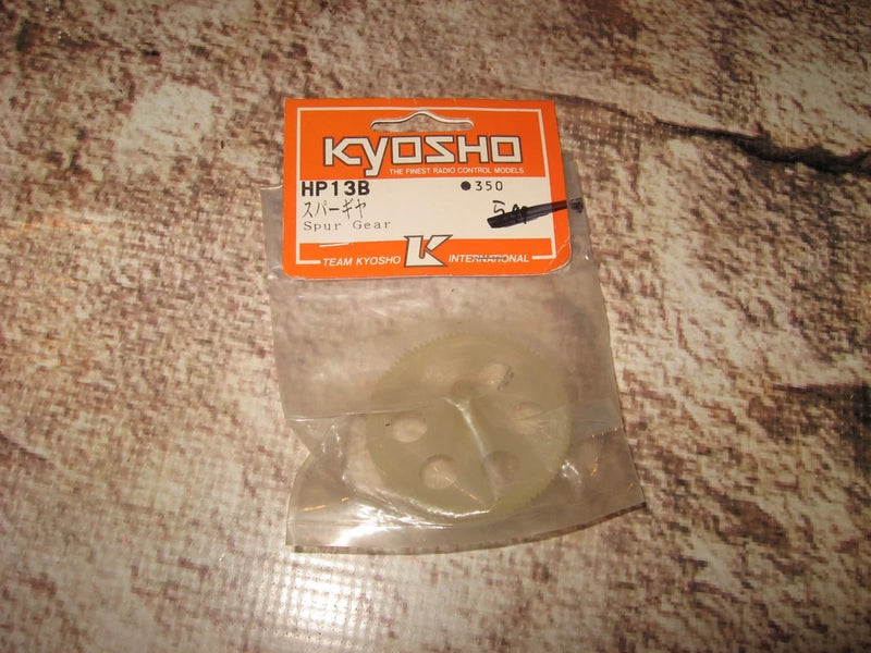 Kyosho RC helicopter main spur gear in sealed package, HP13B