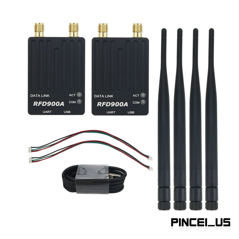 RFD900A Telemetry Radio Set Telemetry for Data Transmission PIX Flight Control