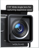 WOLFANG GA100 4K Action Camera 30FPS WiFi 170?? Wide Angle Sports Cam