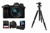 Panasonic Lumix G9 Mirrorless Camera 12-60mm Lens Accessories Kit, Travel Tripod