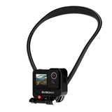 SVBONY SVGo Action Camera Dual Lens HD 4K + Neck Strap Mount for Travel Riding