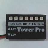 Professional Battery Voltage Indicator Monitor LED Receiver for RC Car Drone ##