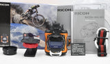Ricoh WG-M1 Orange Waterproof Action Camera with Accessories & Box