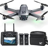 Drones with Camera for Adults 4K, WF33 GPS Foldable FPV Drone 4.5