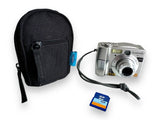 Panasonic Lumix DMC-LC70 Digital Camera Bundle 4MP 3x Optical Zoom 2GB SD Case