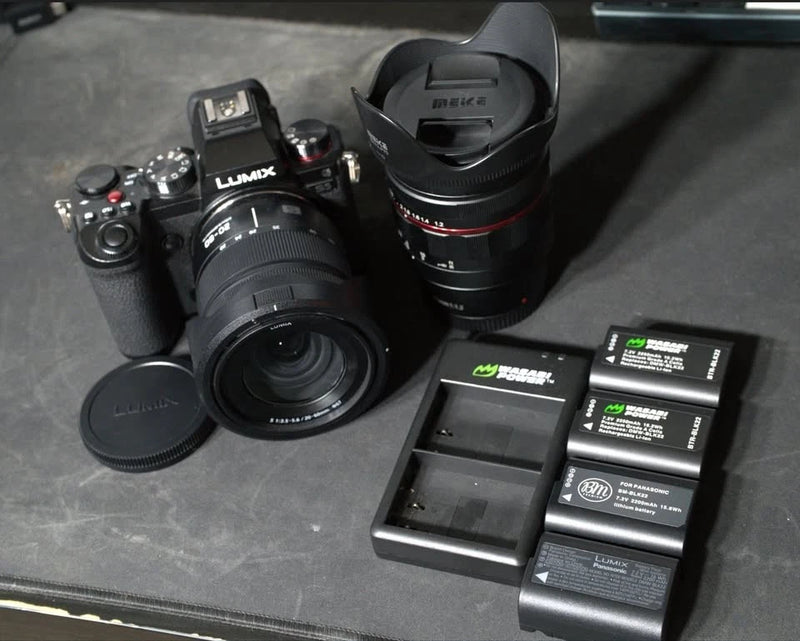 Panasonic Lumix S5 Full Frame Camera + 20-60mm & Meike 50mm f1.2 Lens Bundle