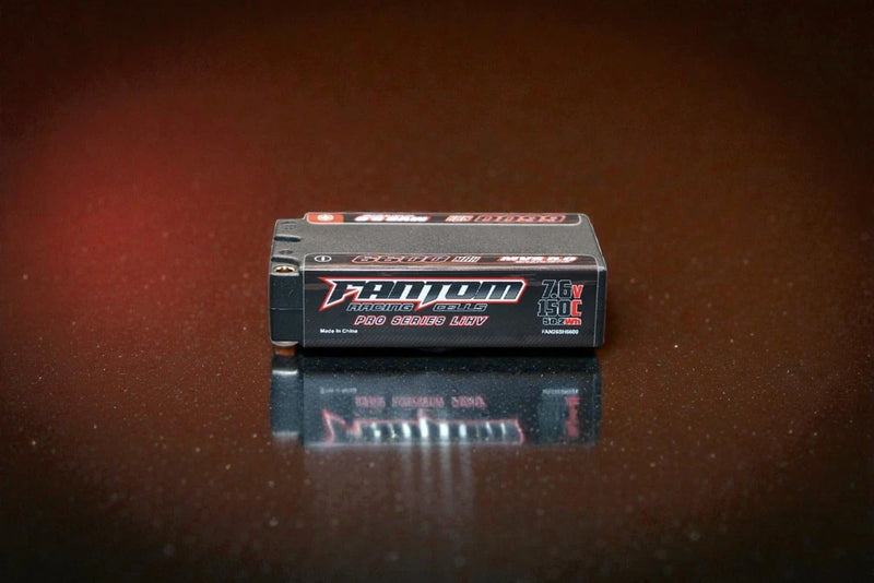 Fantom 6600mAh 150C 2S LCG MVS 5.0 PRO HV Silicon Graphene LiPo Shorty Battery Battery