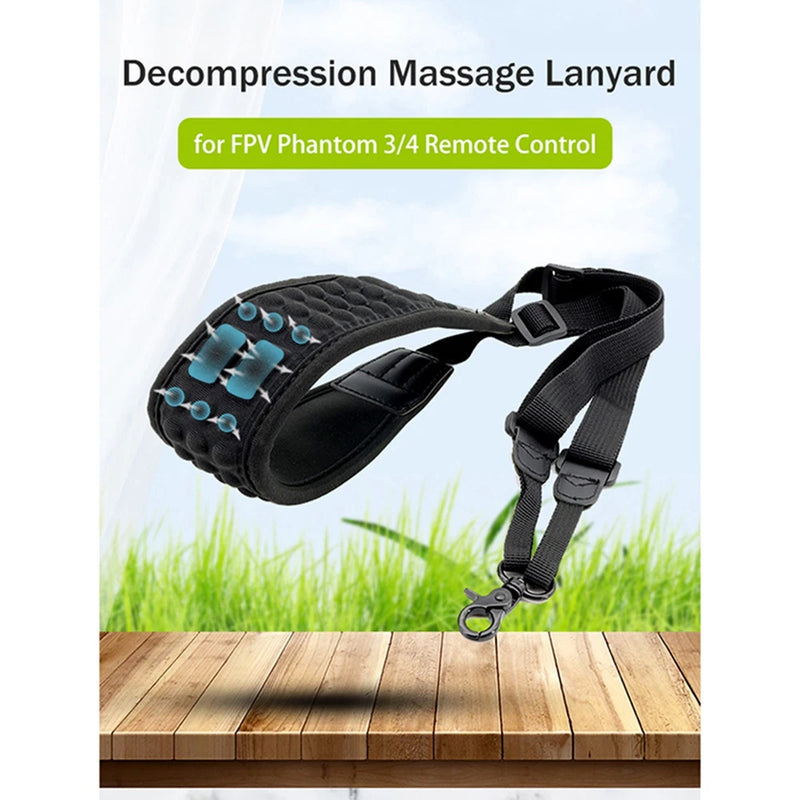 Decompression Massage Lanyard for DJI FPV AVATA/Phantom 3/4/Remote Control ##