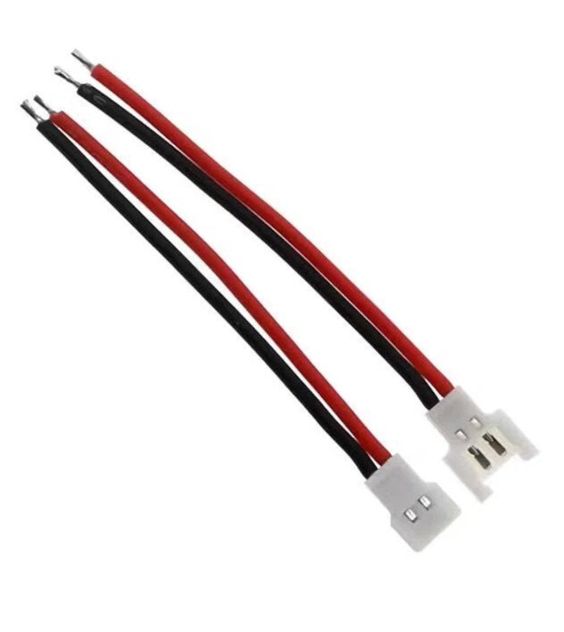 2Pin Connector Wire 20cm RC Battery LiPO for Helicopter Accessories Parts 15 Set