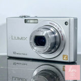 Panasonic Lumix DMC-FX35 Silver 10.1MP Compact Camera with 4x Zoom From Japan