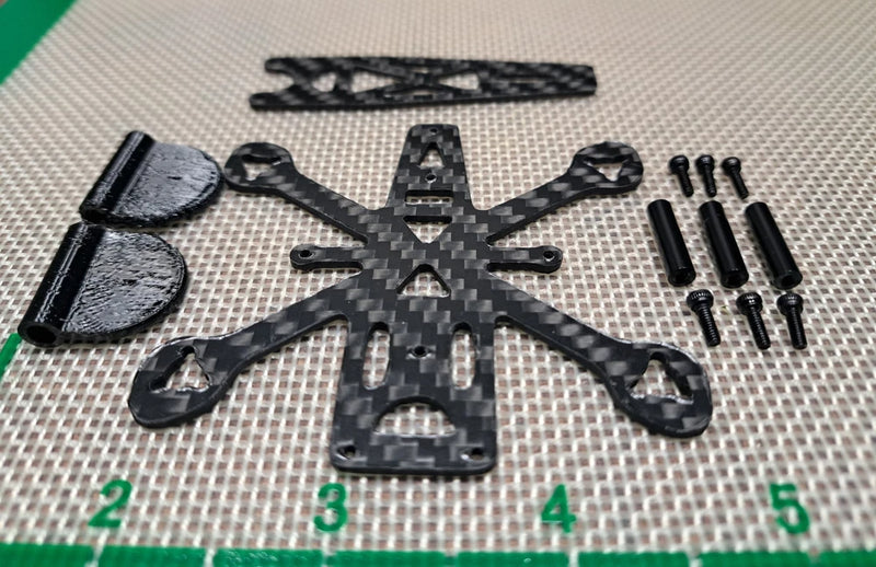 75mm FPV NANO DRONE FRAME -Carbon Fiber -Free Shipping