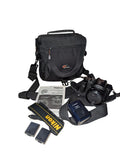 Panasonic LUMIX DMC-FZ20 5 Megapixel Digital Camera Carry Case Charger Battery