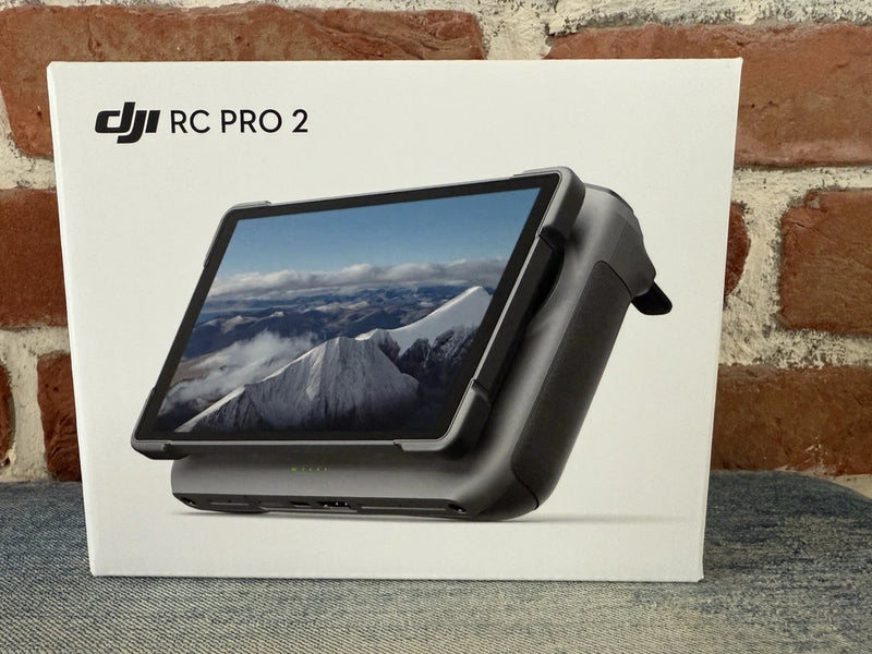 DJI RC Pro 2 remote controller with built-in display and grips