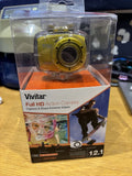 Vivitar DVR 787HD Action Camera with Accessories Waterproof Case. NEW BOXED