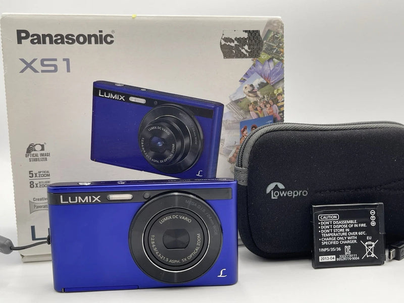 Panasonic LUMIX DMC-XS1 Blue Compact Digital Camera
