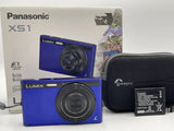 Panasonic LUMIX DMC-XS1 Blue Compact Digital Camera