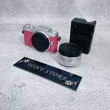 Panasonic Lumix DMC-GF7 Compact Digital Camera Pink G VARIO 12-32mm ASPH. Lens