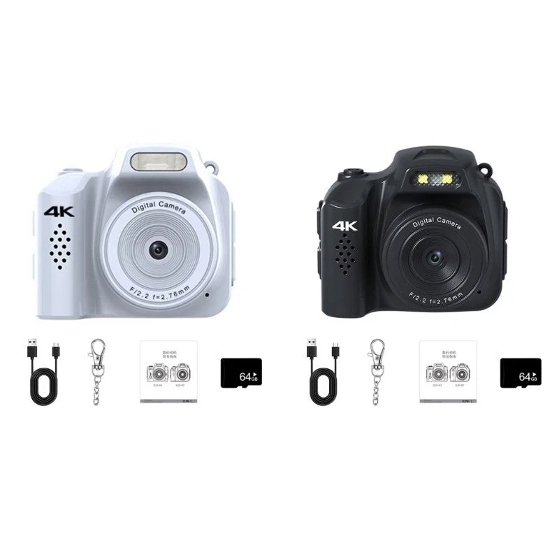 Ergonomic Thumb Camera 6400W 1.4K Video 78?? Field Of View IPS Display