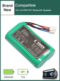 3350mAh Battery For LG PK7, PK5, Xboom Go PK7 Music Flow P7, PJ9, PJ9B, PJS9W