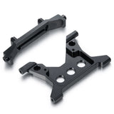 Metal Black Servo Mount Bracket Holder for Axial SCX10 III AX103007 RC Car Shelf
