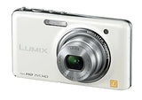 Panasonic Lumix FX77 Compact Digital Camera Lily White From Japan