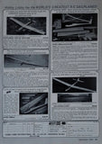 Vintage 1983 Hobby Lobby RC Sailplanes Print Ad Ephemera Wall Art Decor
