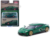 KOENIGSEGG GEMERA GREEN 1/64 DIECAST MODEL CAR BY TARMAC WORKS T64G-TL053-GR