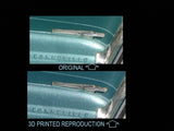 1962 PONTIAC BONNEVILE 1/25 PROMO/KIT REPRODUCTION FENDER ORNAMENT PRICED EACH