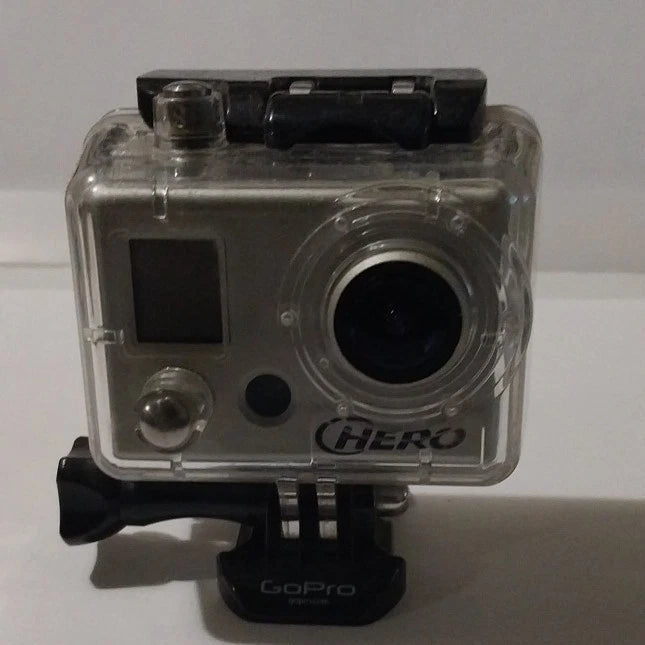 GoPro HERO Action Camera Silver Waterproof Case Underwater Housing USB Cable