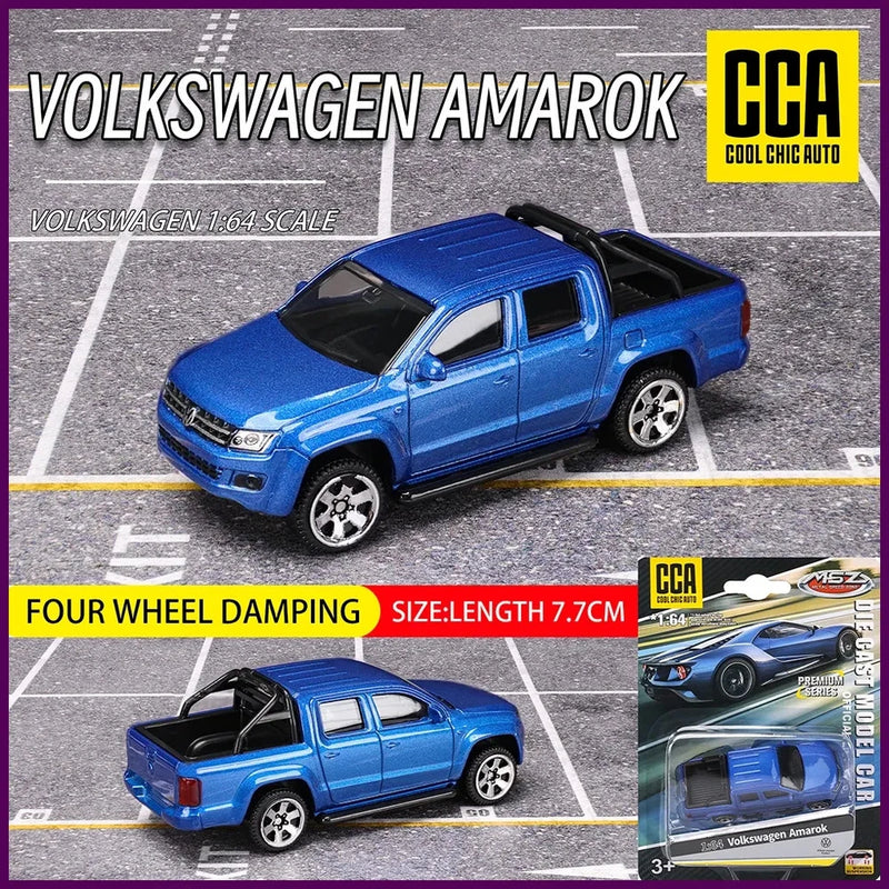 CCA MSZ 1:64 Volkswagen Amarok Exquisite hanging model classic car static car