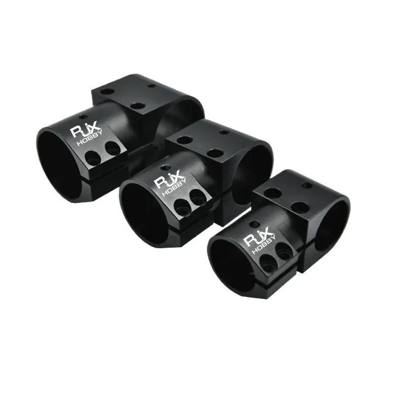 3-Way Carbon Fiber Tube Clamp 16-40mm for DJI Agri Drone Landing Gear Frame