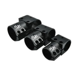 3-Way Carbon Fiber Tube Clamp 16-40mm for DJI Agri Drone Landing Gear Frame