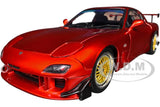 MAZDA RX7 TYPE RS (FD3S) RHD ORANGE 1/18 DIECAST MODEL CAR BY JADA 36471