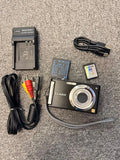 Panasonic Lumix DMC-FS3 Compact Camera Black with New Battery From Japan