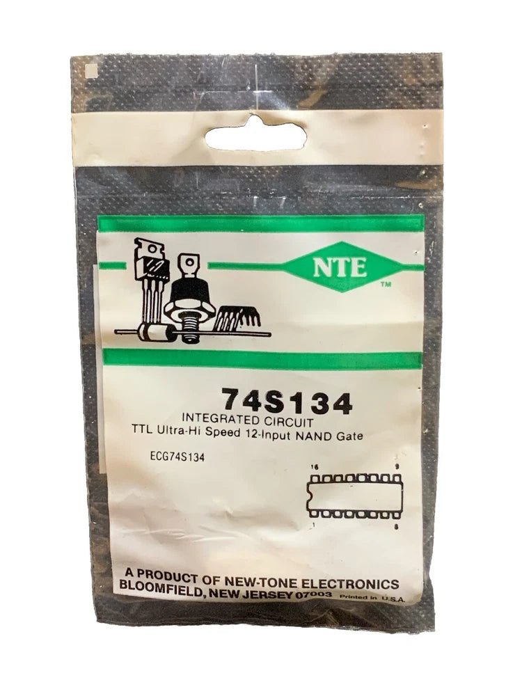 NTE74S134 IC TTL Ultra Hi Speed 12 Input NAND Gate Replaces ECG74S134