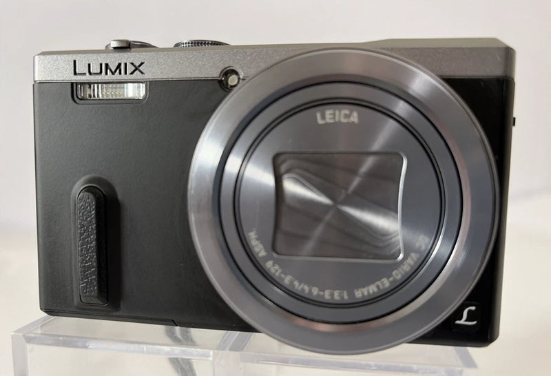 Panasonic LUMIX DMC-ZS40 18.1MP 30X Zoom WiFi GPS Digital Camera w/Case