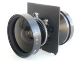 Fuji (Fujinon) SW 125mm/f 8.0 lens, Copal shutter, a lens board (671312)