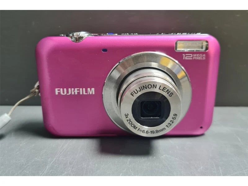 Fujifilm JV110 12mp Digital camera PINK + 4GB SD CCD DIGICAM