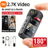 Xiaomi S70 Mini Action Camera 2.7K POV Recorder with Magnetic Belt & IPS Screen