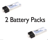 E-Flite 2 pc Blade Scout CX 1S 70mAh 3.7V 14C LiPo Battery # EFLB0701S