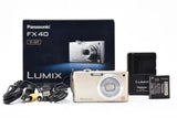 Panasonic Lumix DMC-FX40 Compact Digital Camera with Box Tested Condition
