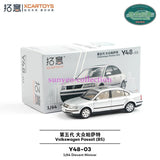 Classic Silver Passat B5 1/64 Alloy Diecast Model - Detailed Sedan Car