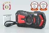 Ricoh PENTAX WG-60 Red 16.0 MP Waterproof Action Camera