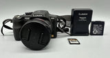 Panasonic LUMIX DC-FZ35 12mp Digital Camera  Leica Lens Charger Battery Tested