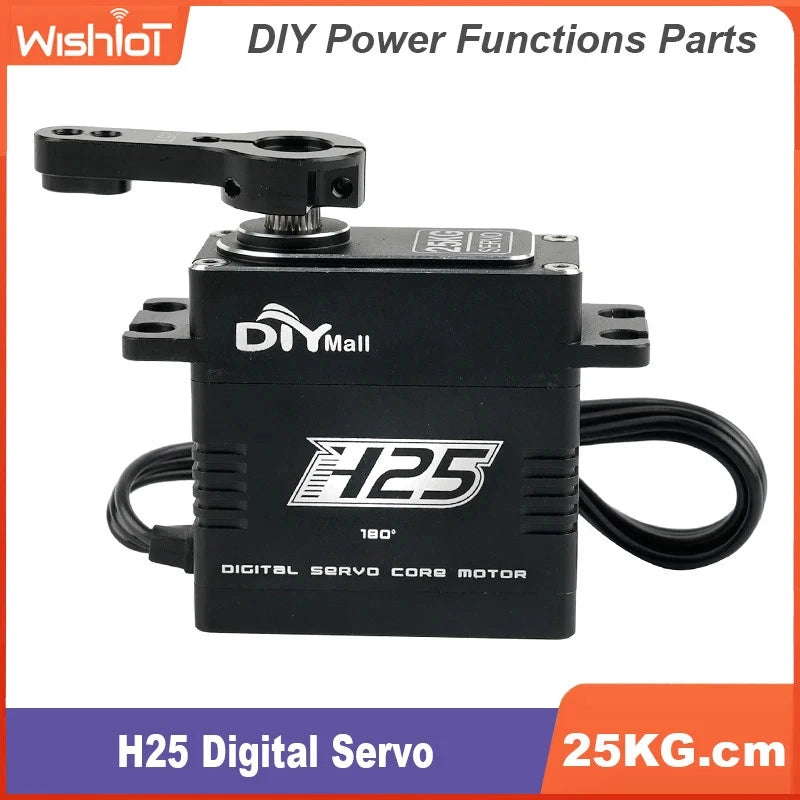 25kg Brushless Digital Servo BLS-H25 Steel Gears for 1/8 1/10 1/12 RC Car Truck