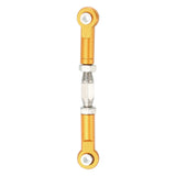 1 Pcs Steering Servo Rod RC Aluminum Linkages for RC Car(Gold, 62mm)
