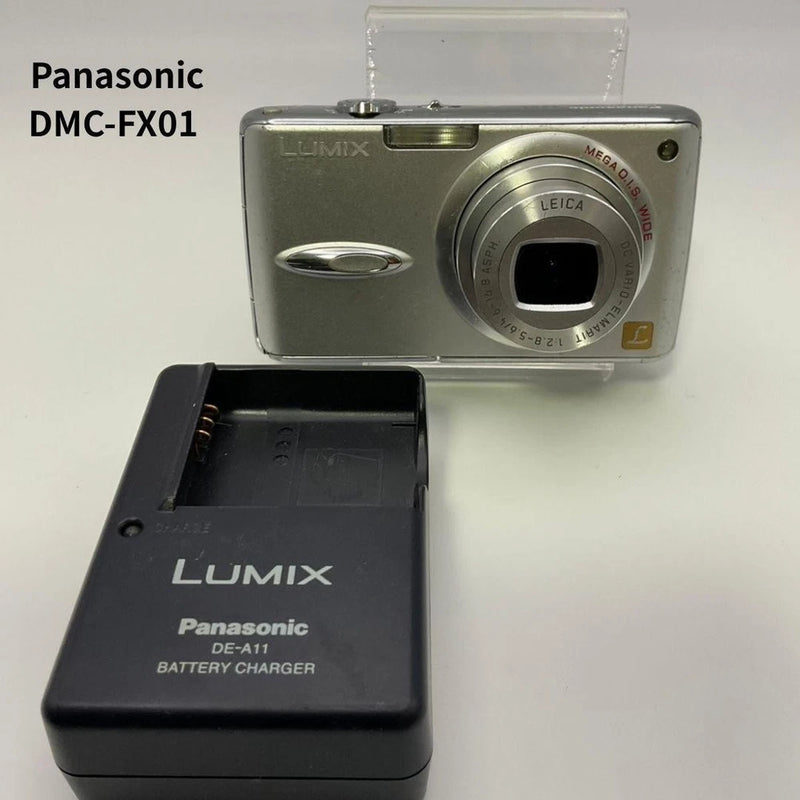 Simple Working Panasonic LUMIX DMC-FX01 Silver